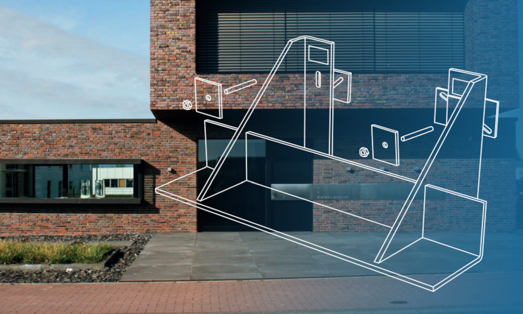 PFC-6 asszimetrikus támkonzol téglahomlokzathoz