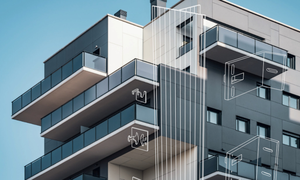 PFT-1 alumínium profilos homlokzati táblás lapburkolat függesztés